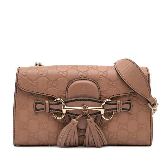 Gucci Small Guccissima Emily Crossbody