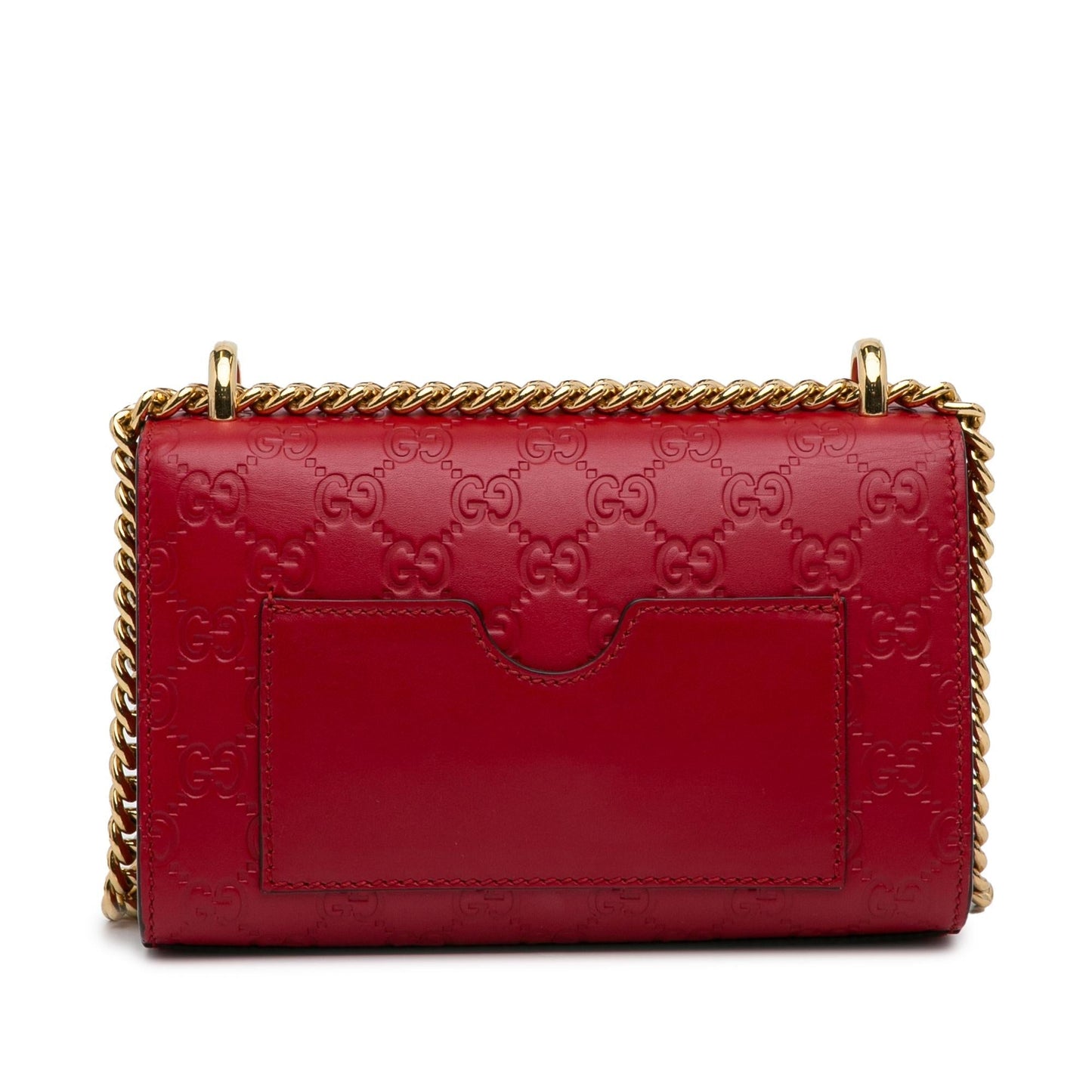 Gucci Small Guccissima Padlock Shoulder Bag (SHG-XCo2UJ)