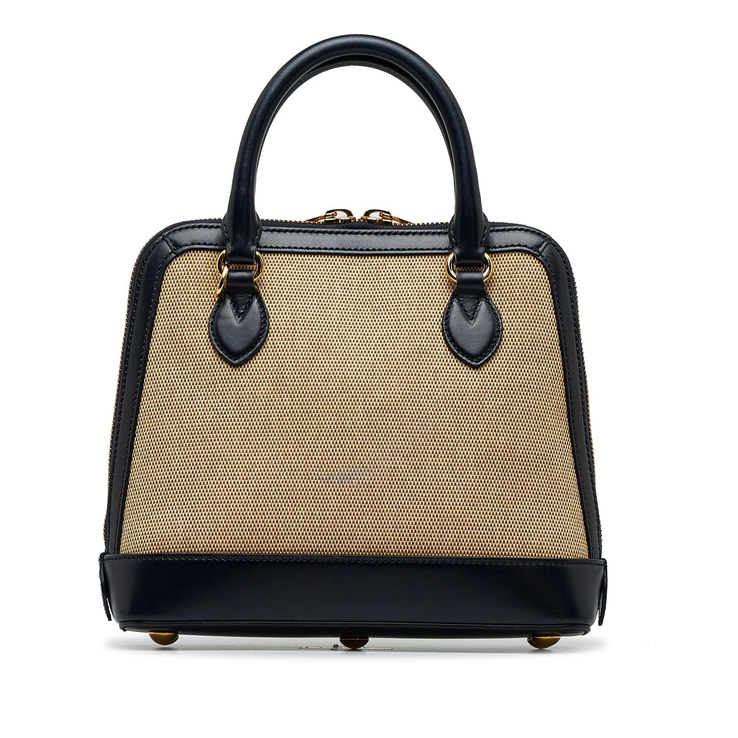 Gucci Canvas Top Handle Shoulder Bag