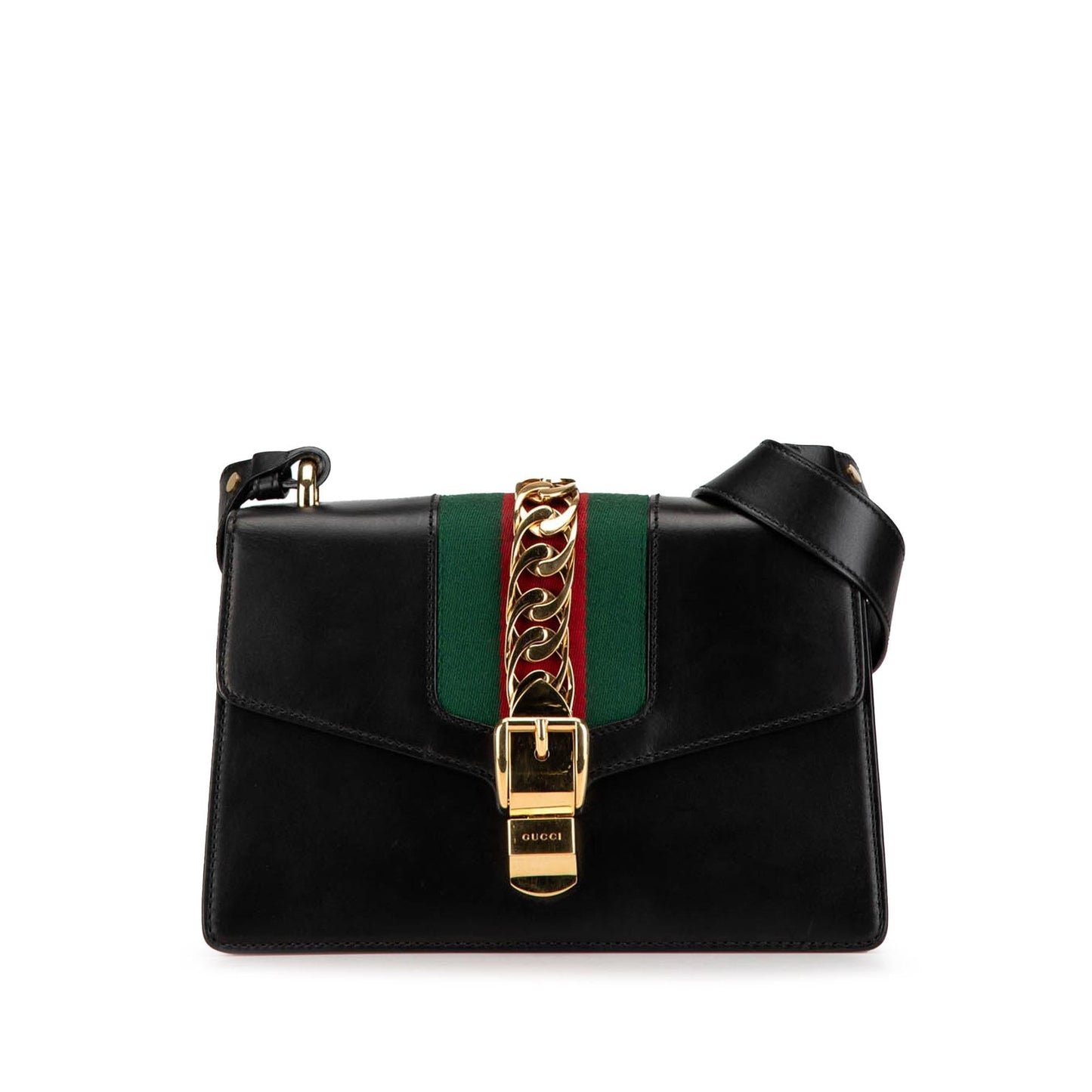 Gucci Small Leather Sylvie Satchel