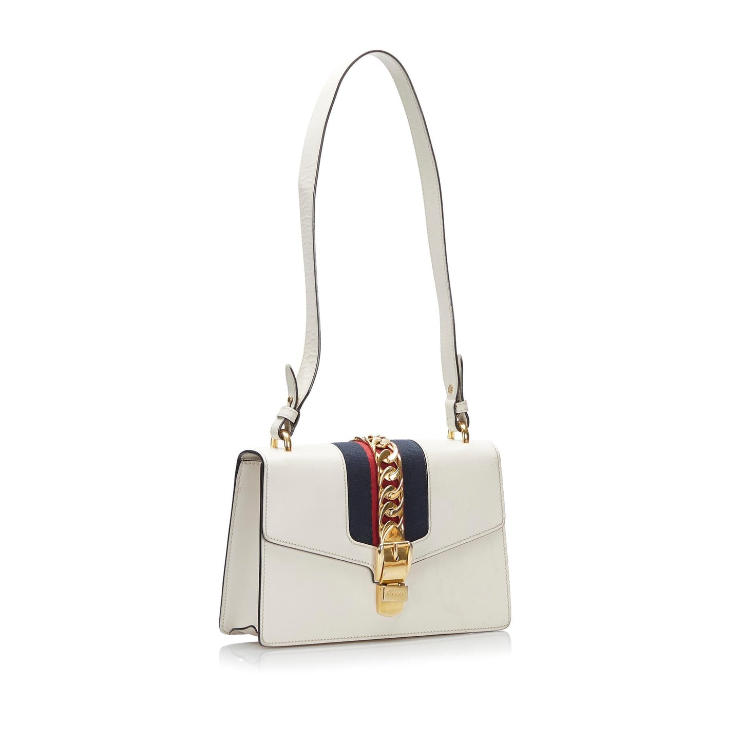 Gucci Small Leather Sylvie Satchel