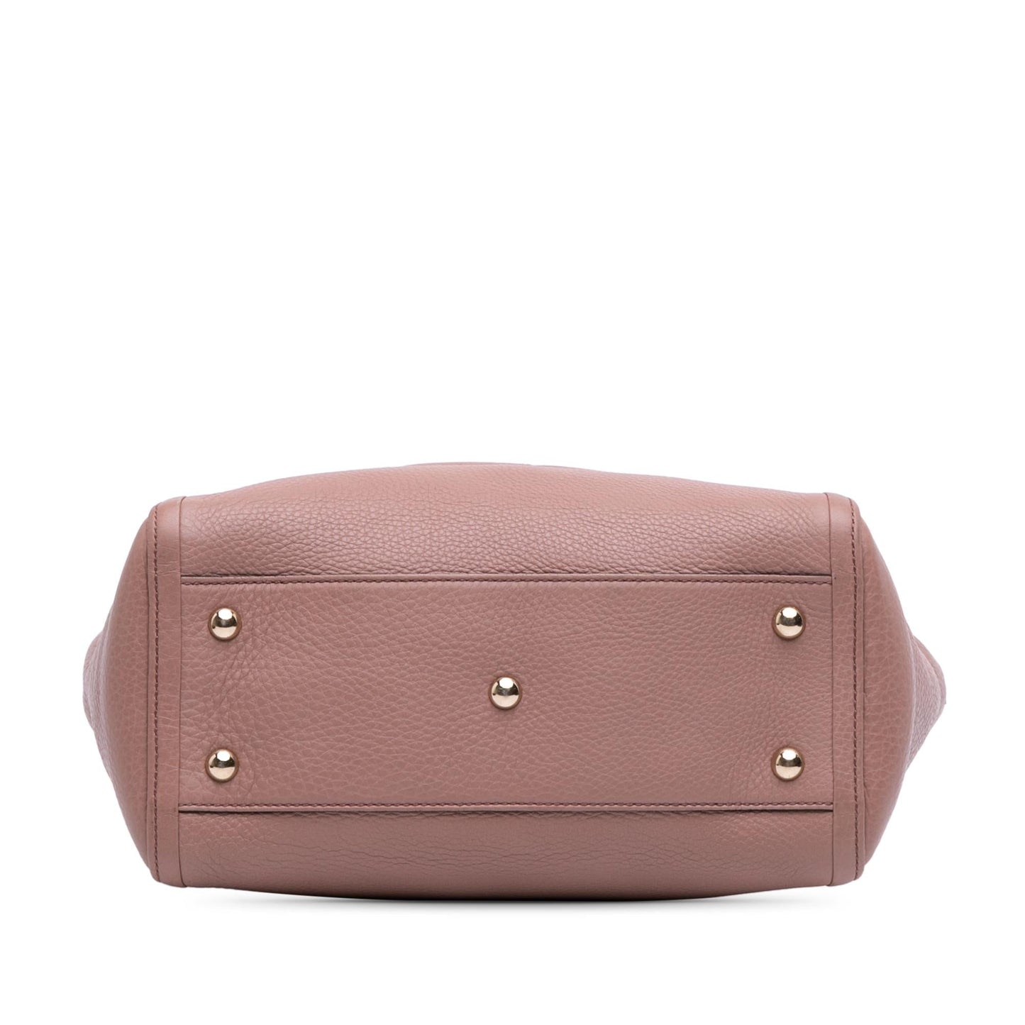 Gucci Small Pebbled Leather Soho Cellarius Satchel