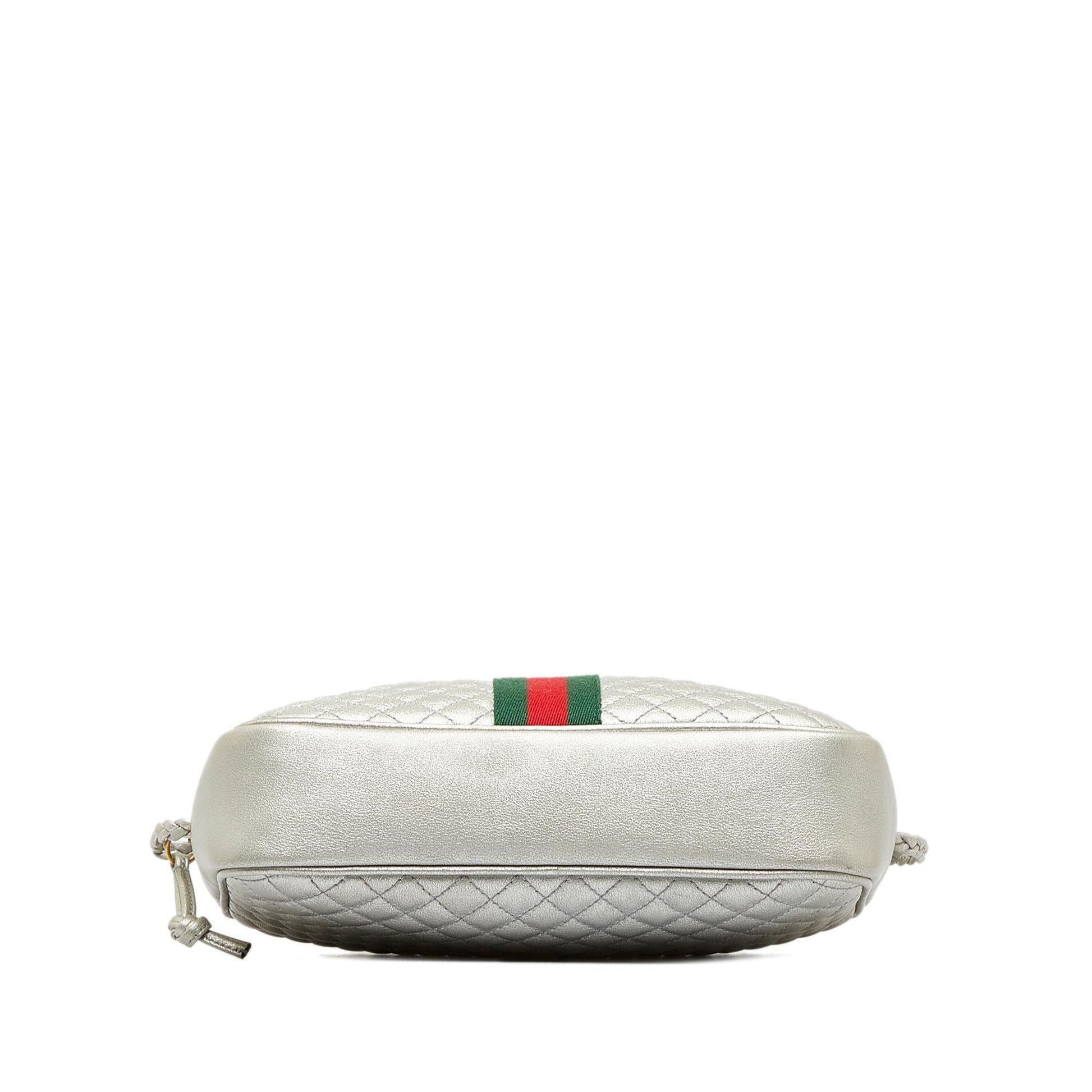 Gucci Small Trapuntata Quilted Camera Bag (SHG-jyHePn)