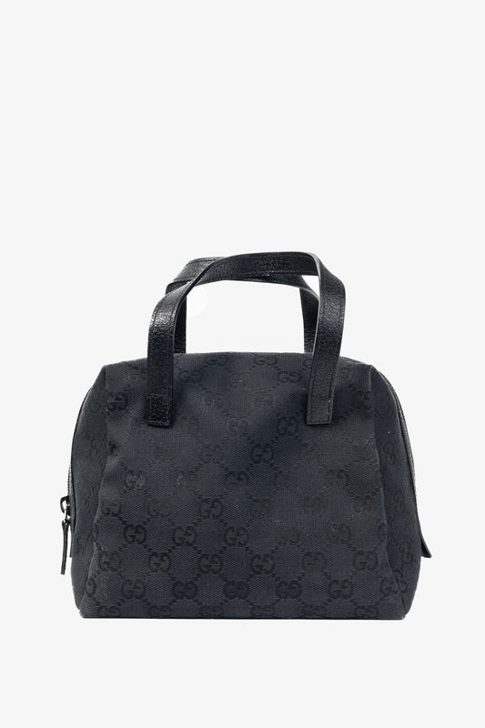 Gucci Monogram Leather Mini Tote