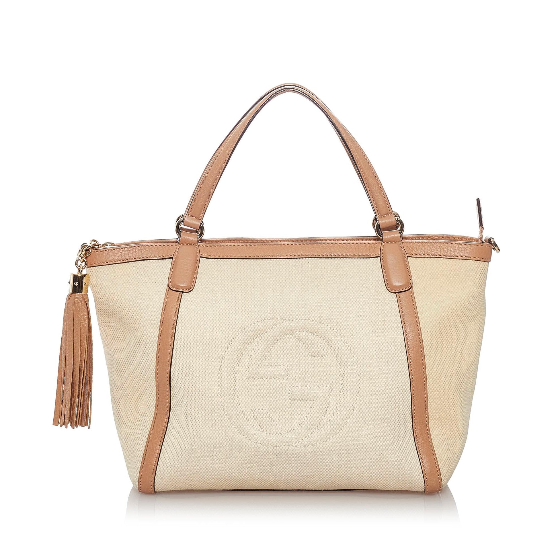 Gucci Soho Canvas Satchel