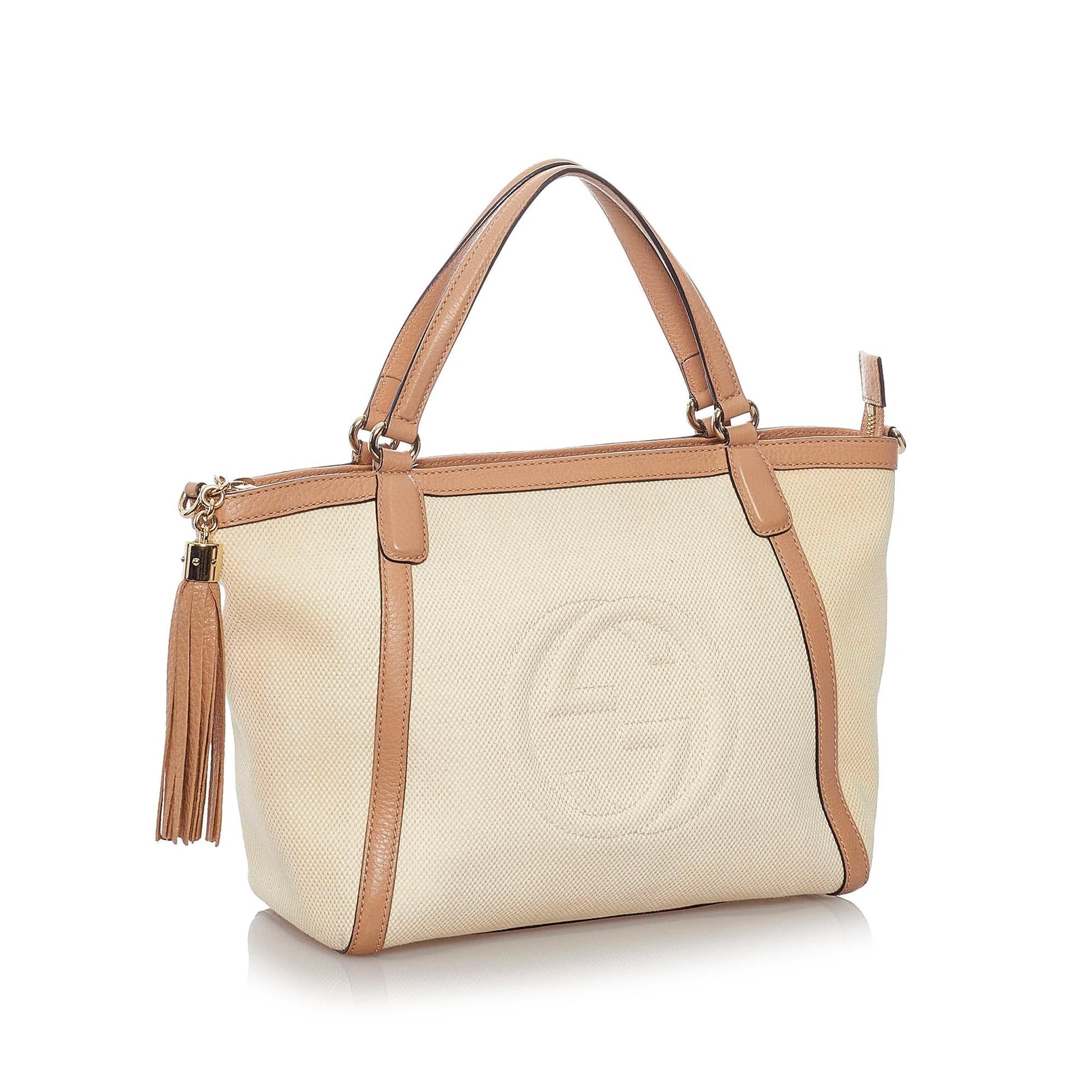 Gucci Soho Canvas Satchel