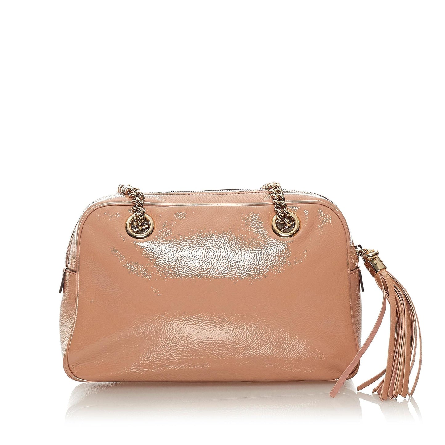 Gucci Chain Leather Shoulder Bag