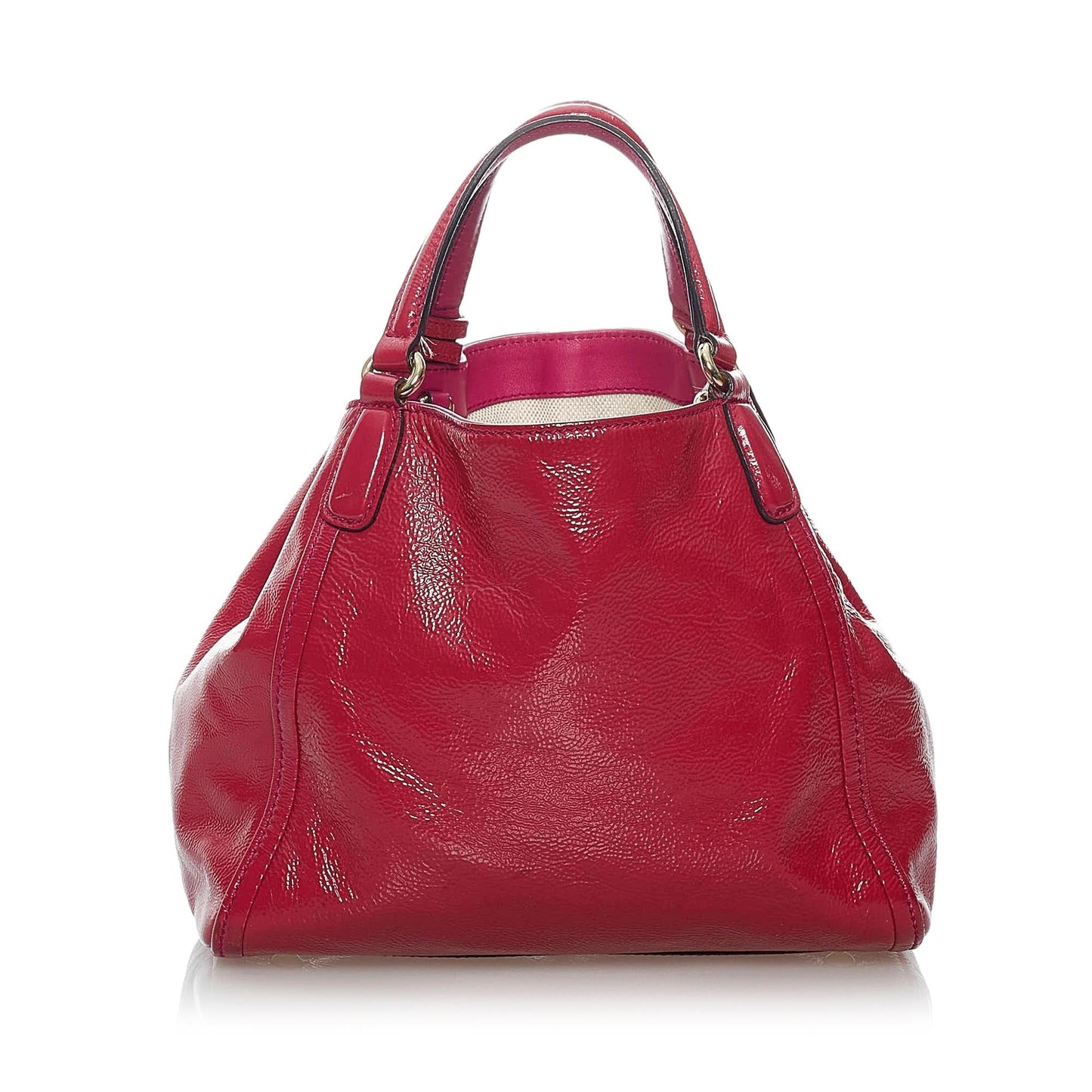 Gucci Soho Leather Patent Leather Satchel