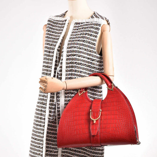 Gucci Leather Top Handle Shoulder Bag