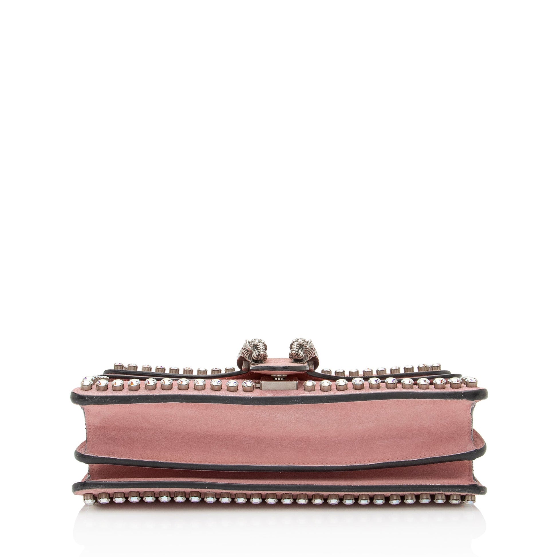 Gucci Suede Crystal Dionysus Medium Shoulder Bag