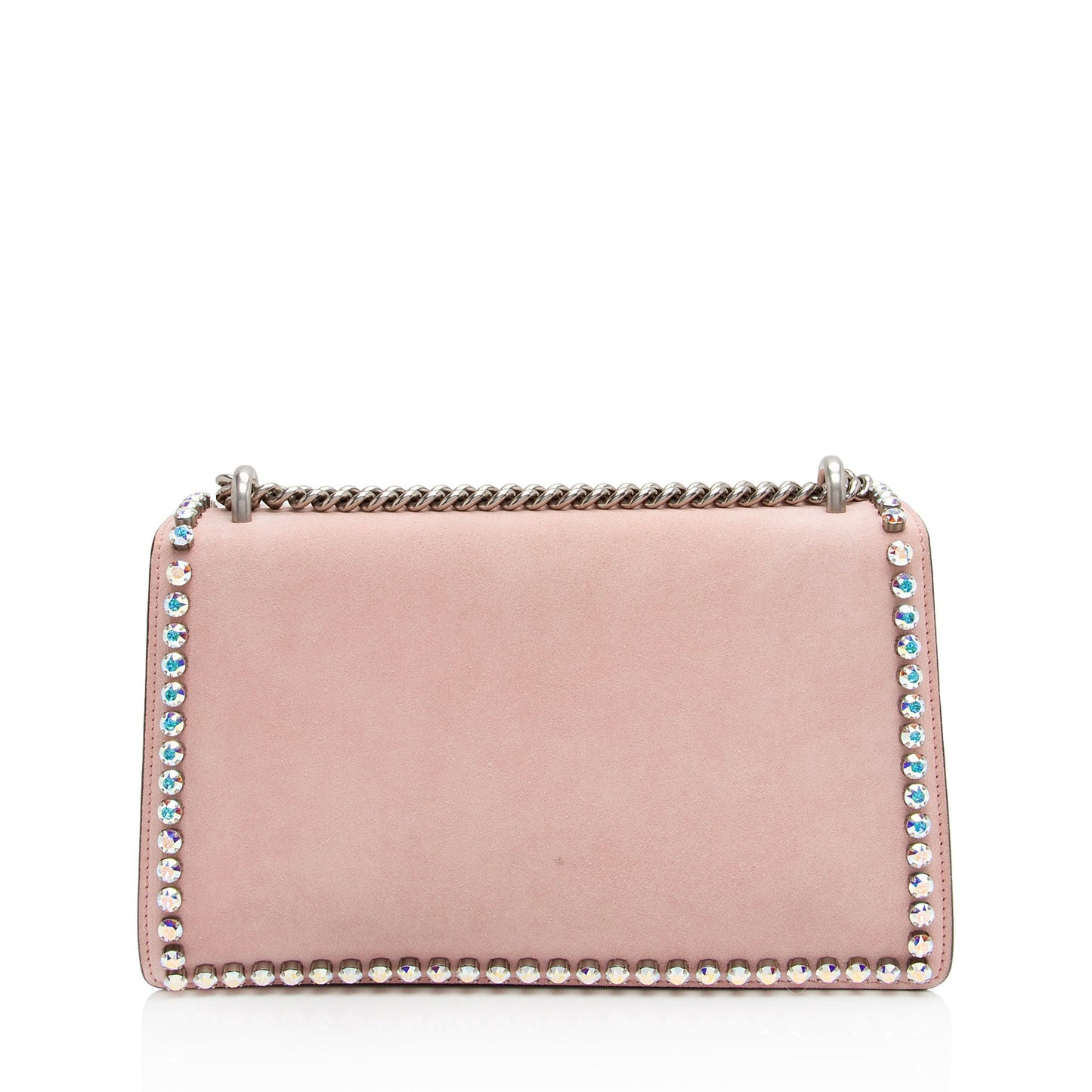 Gucci Suede Crystal Dionysus Small Shoulder Bag (SHF-hnxJiv)