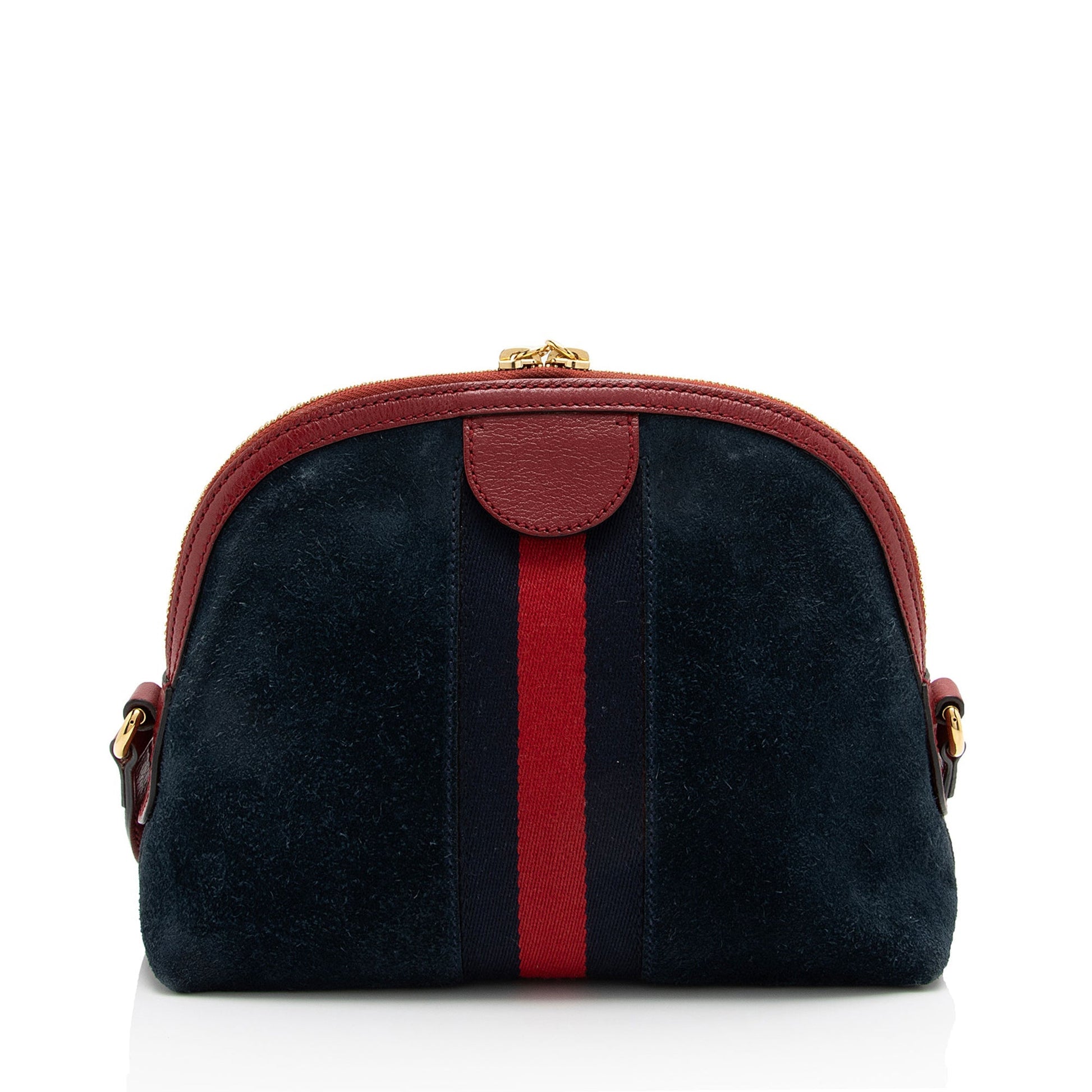Gucci Suede Ophidia Dome Small Shoulder Bag (SHF-DKjfM3)