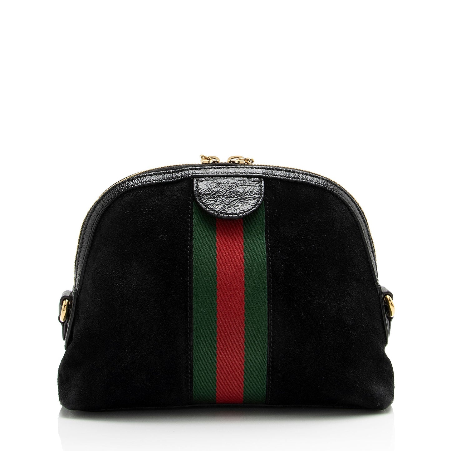 Gucci Suede Ophidia Dome Small Shoulder Bag (SHF-BDjB7x)