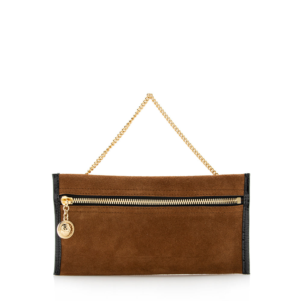 Gucci Leather Suede Clutch Style 2
