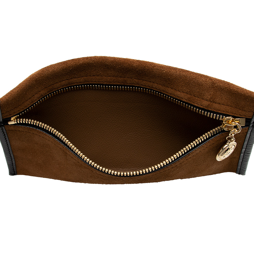 Gucci Leather Suede Clutch Style 2
