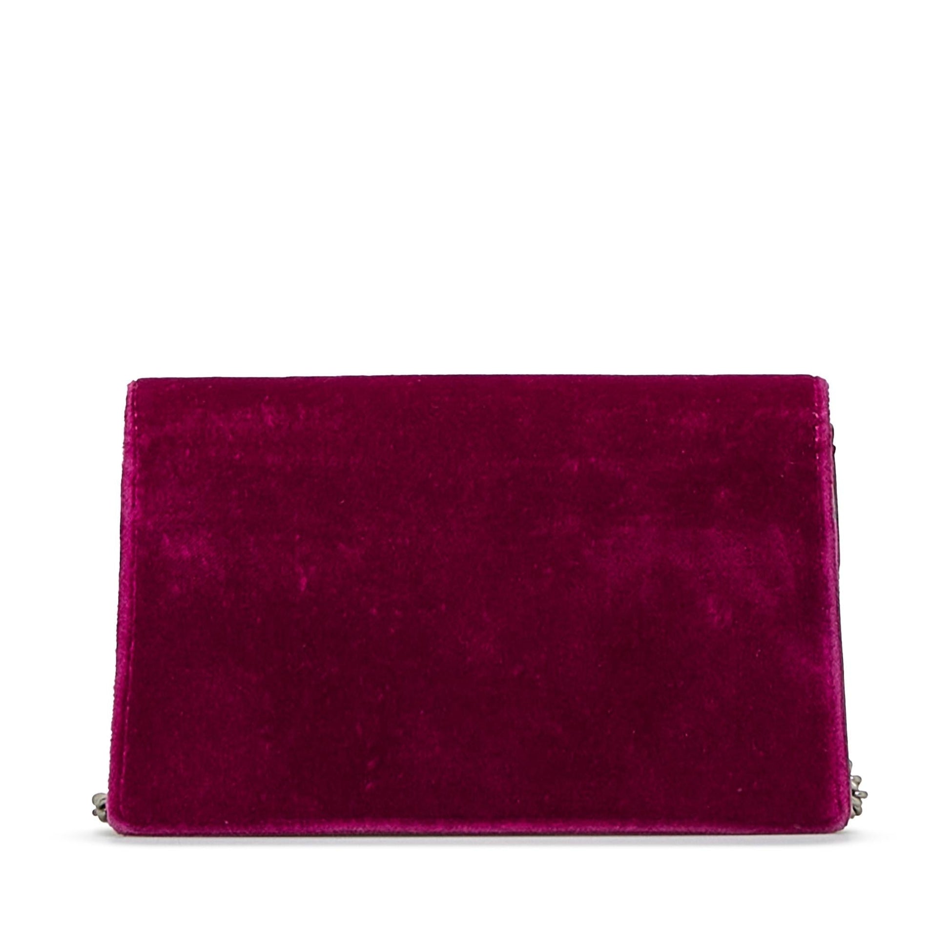 Gucci Super Mini Velvet Dionysus Crossbody Bag (SHG-b6Dwxl)