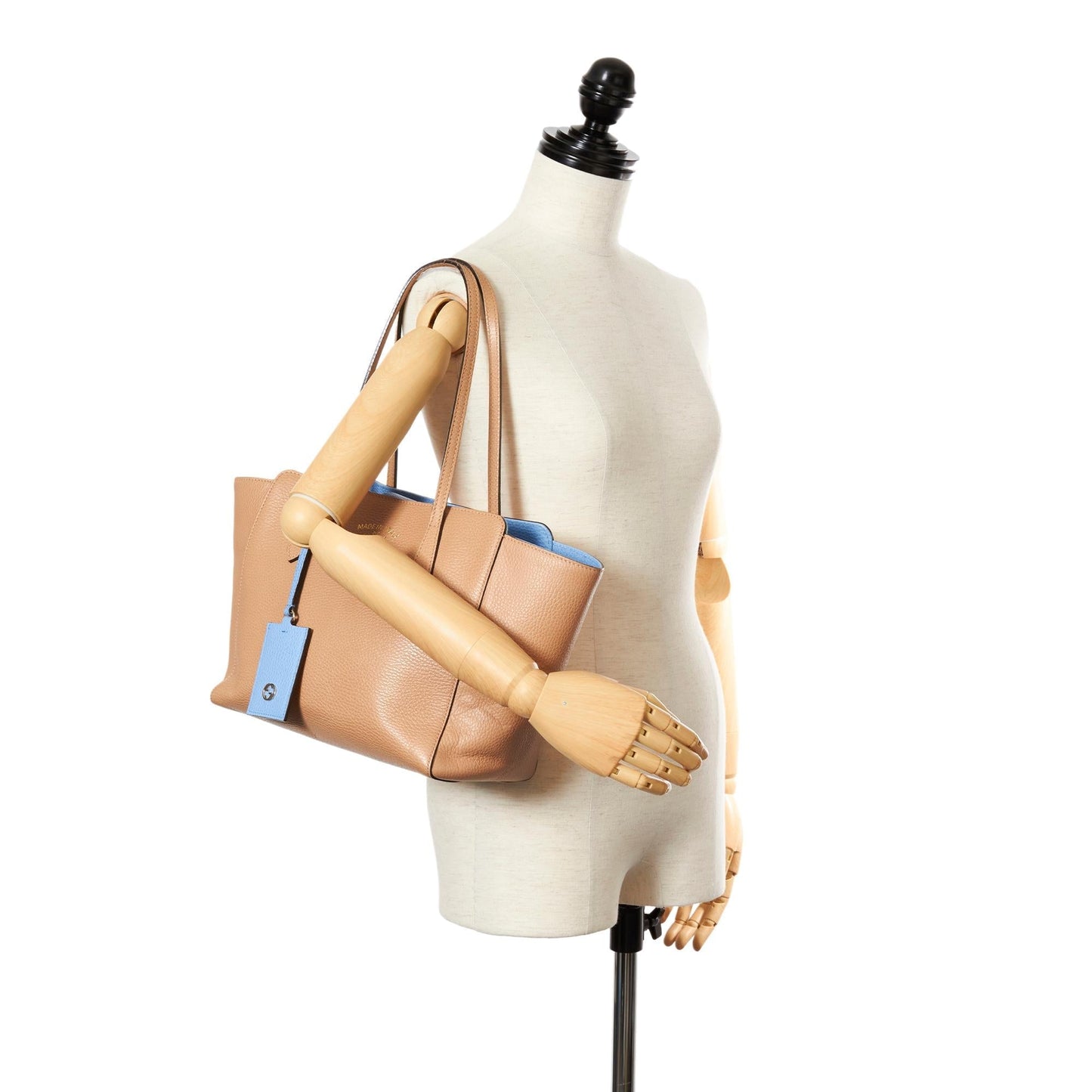 Gucci Swing Leather Tote Bag (SHG-31934)