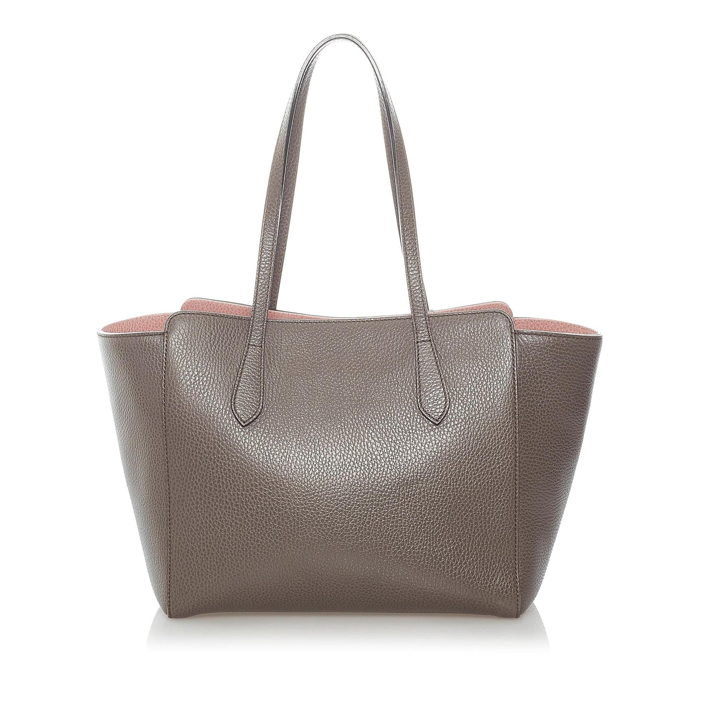 Gucci Swing Leather Tote Bag (SHG-32057)