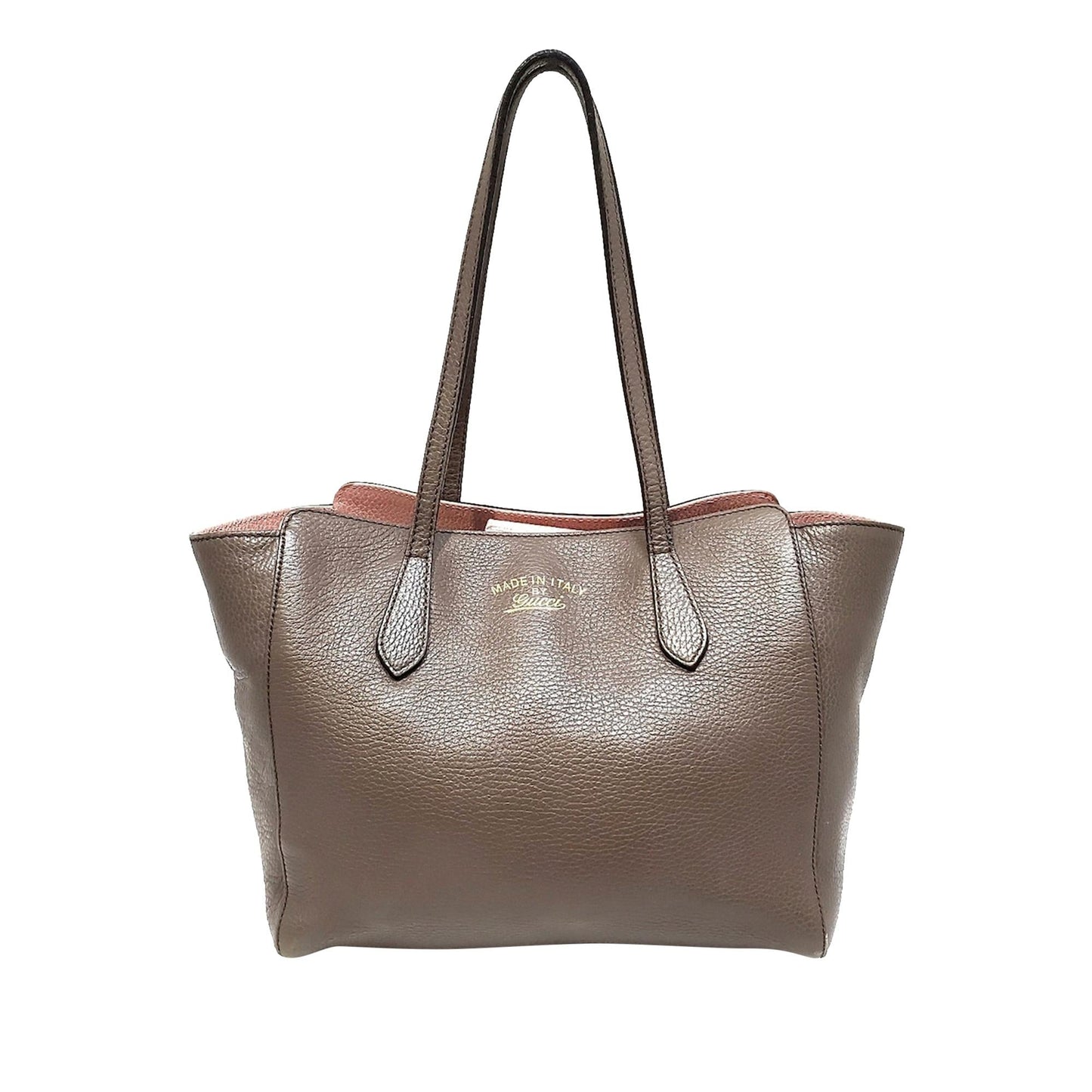 Gucci Swing Leather Tote Bag (SHG-34509)