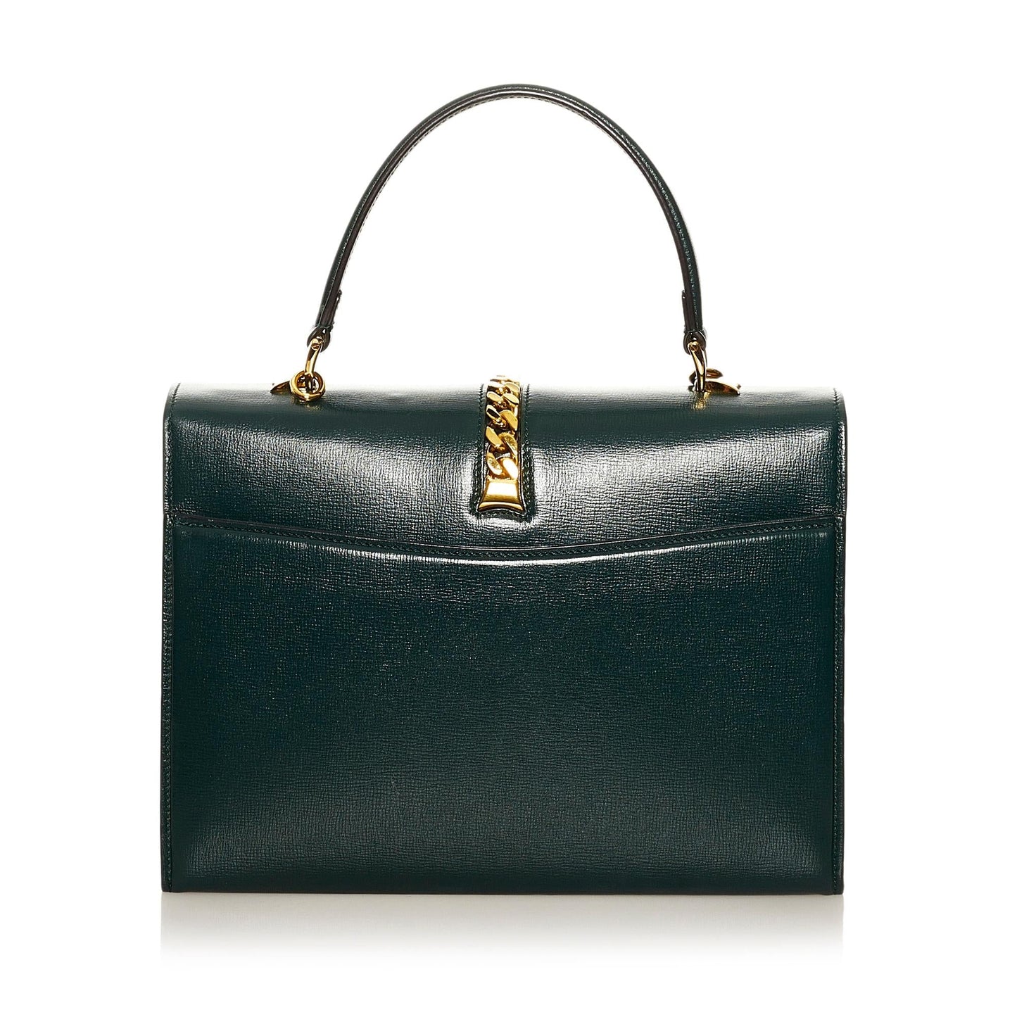 Gucci Sylvie 1969 Leather Satchel (SHG-37211)