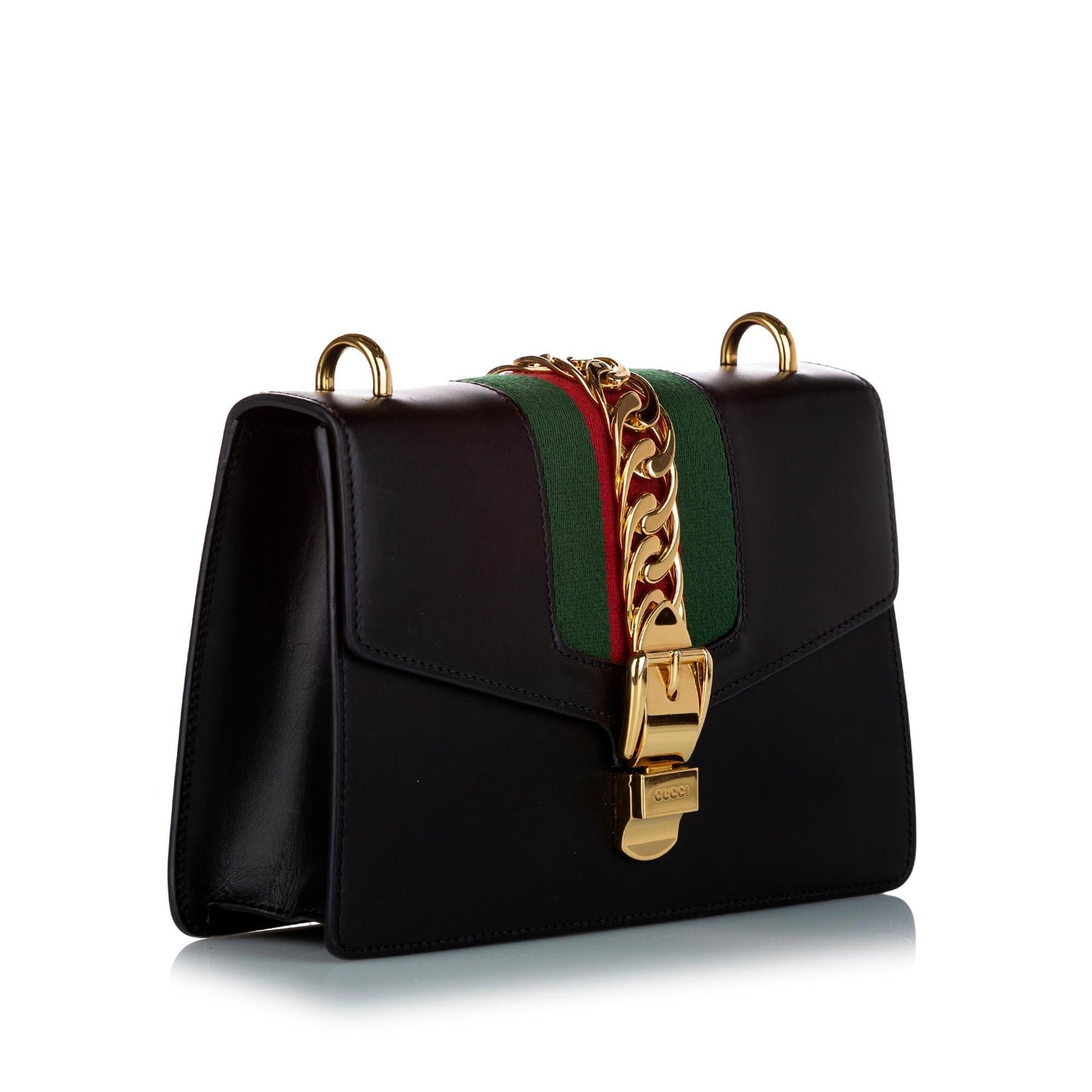 Gucci Sylvie Leather Shoulder Bag (SHG-26629)