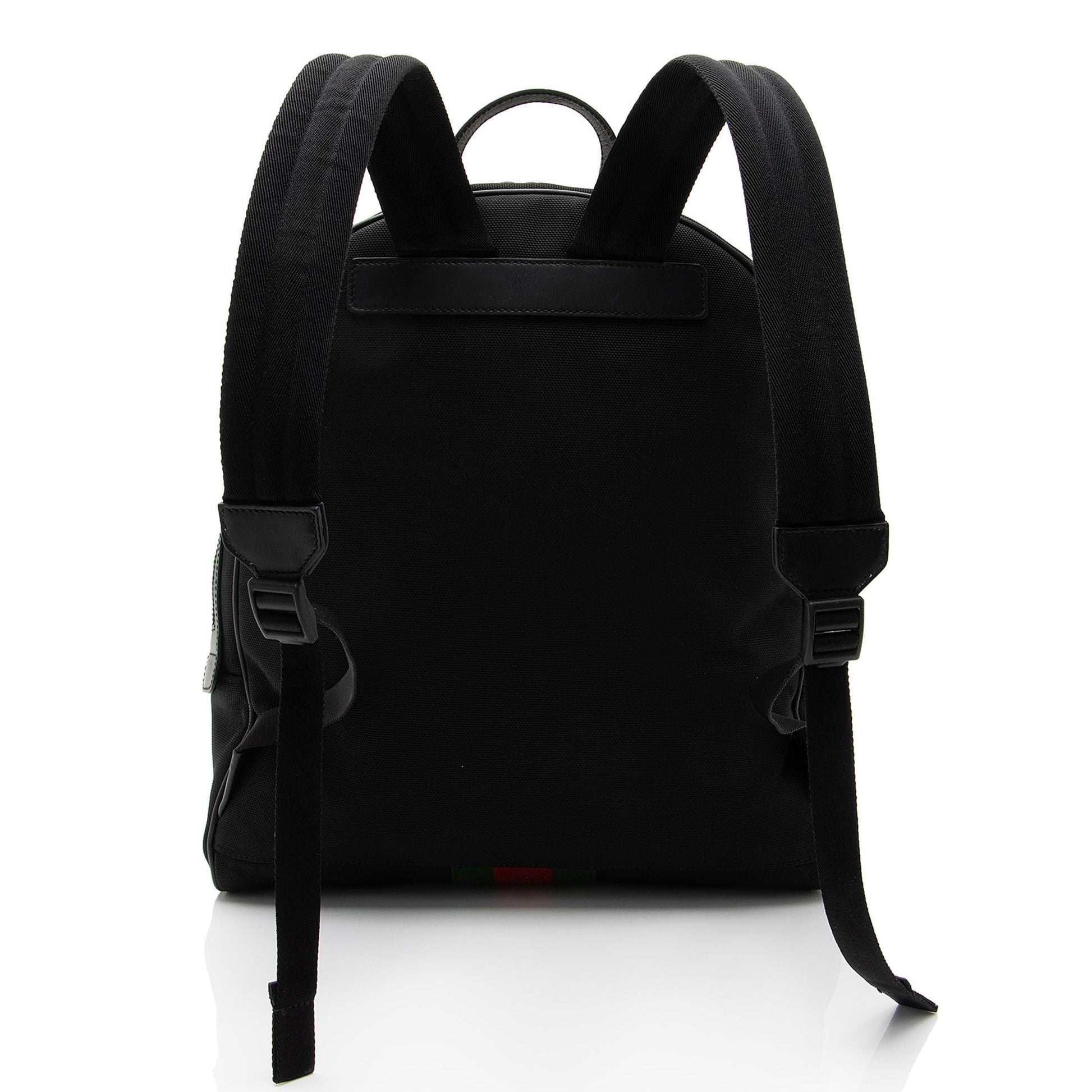 Gucci Techno Canvas Web Backpack (SHF-sknsmd)