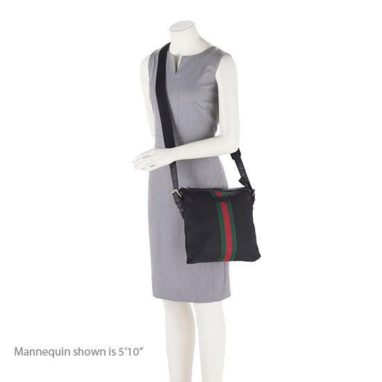 Gucci Techno Canvas Web Messenger Bag (SHF-19392)