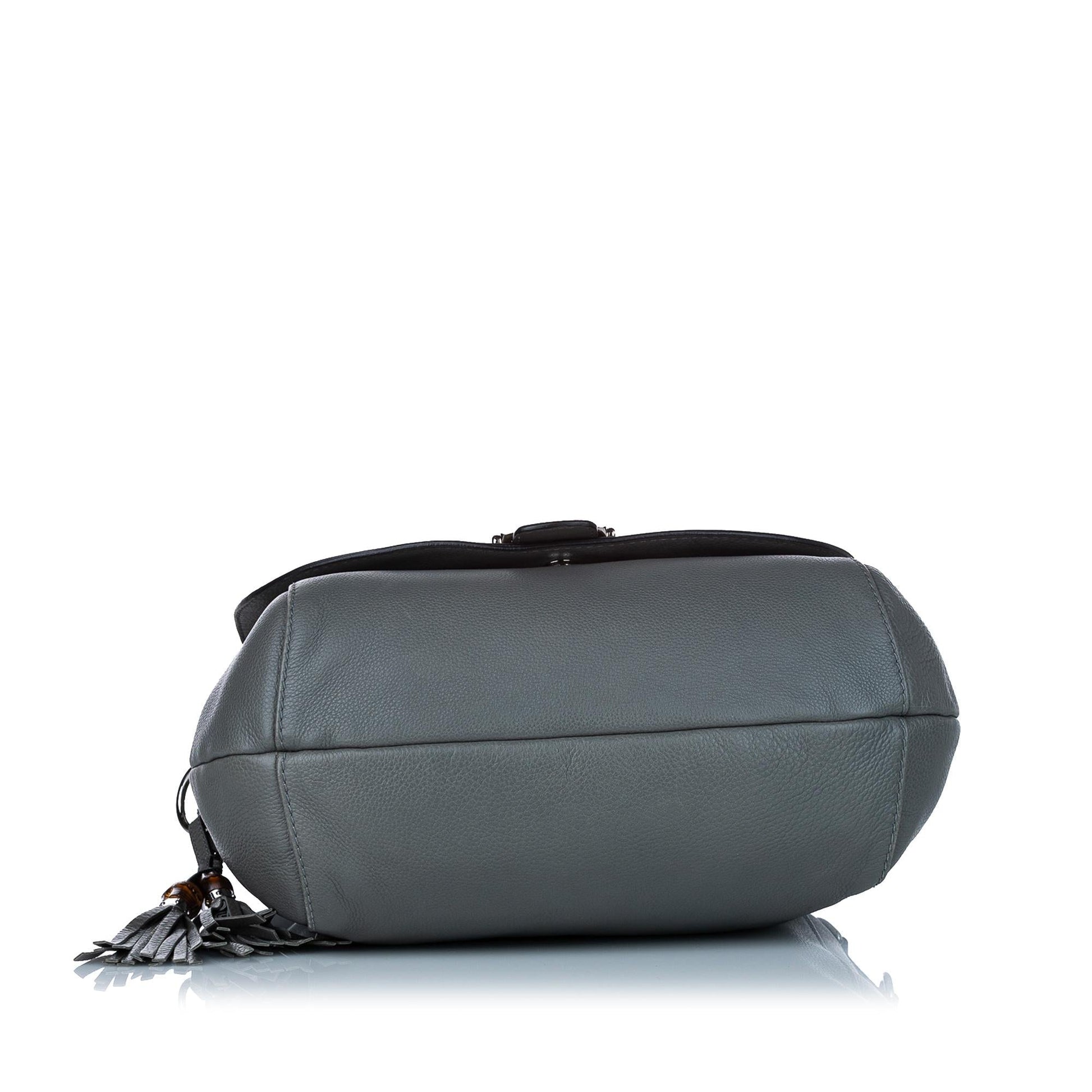 Gucci Horsebit Leather Satchel