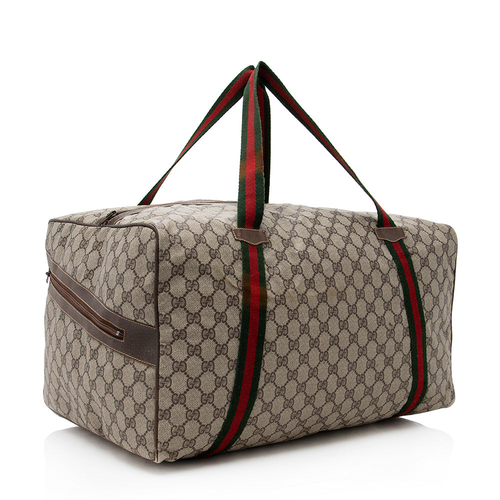 Gucci GG Plus Web Duffel Bag (SHF-18688)