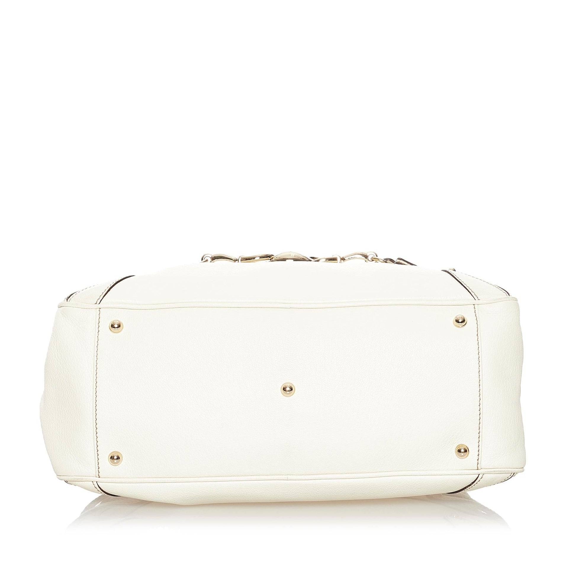 Gucci Wave Leather Handbag (SHG-33657)