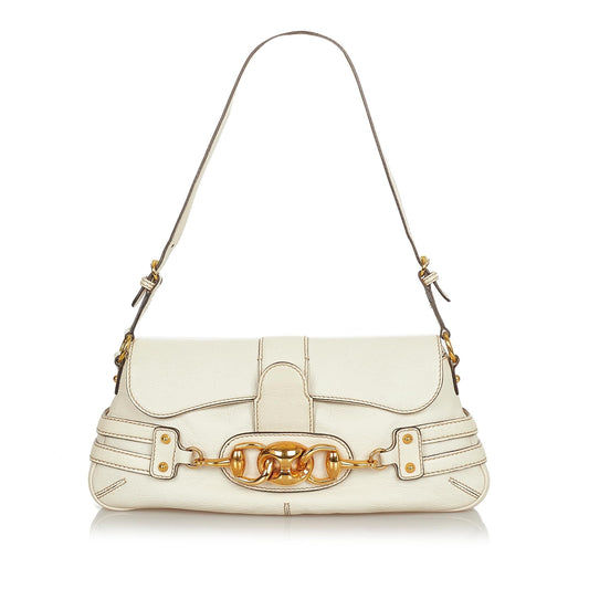 Gucci Leather Shoulder Bag Style 48