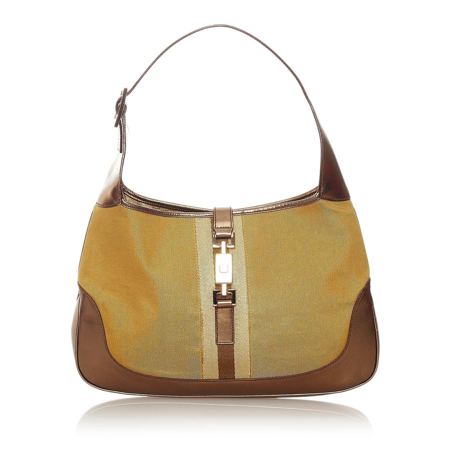 Gucci Jackie Canvas Shoulder Bag Style 3