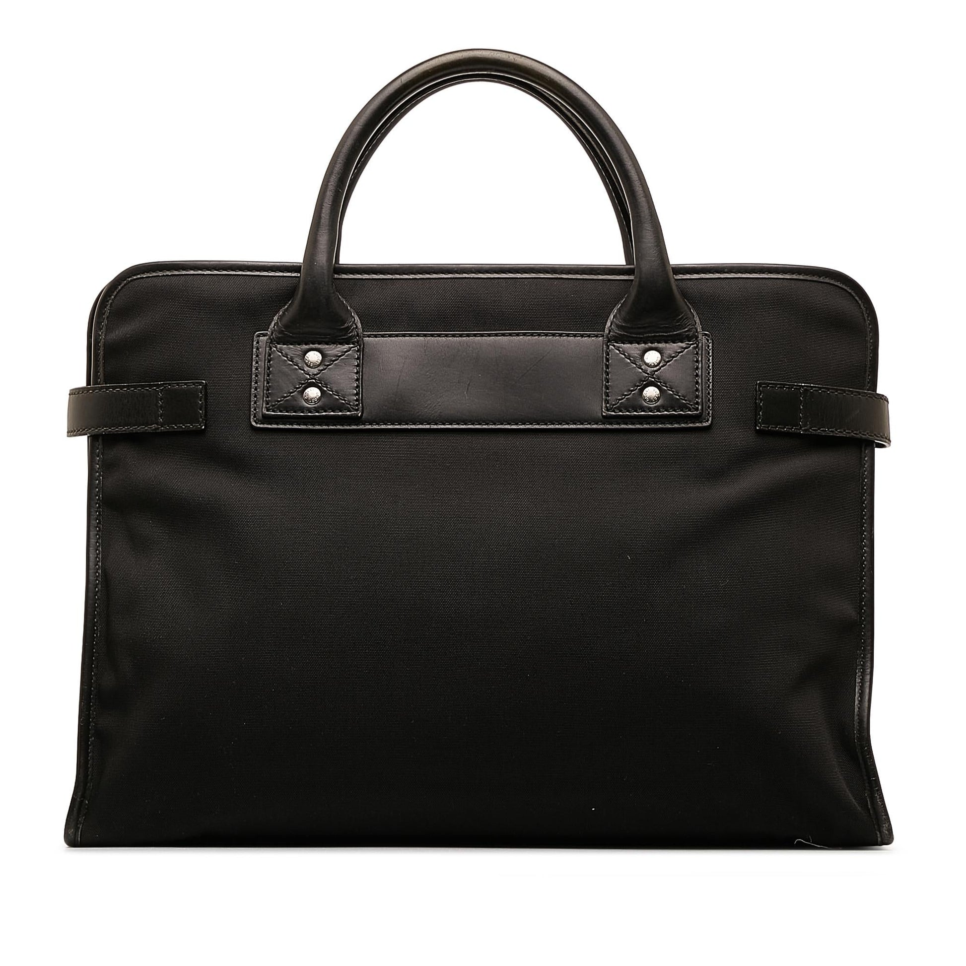 Gucci Web Nylon Business Bag (SHG-Y0mhDT)