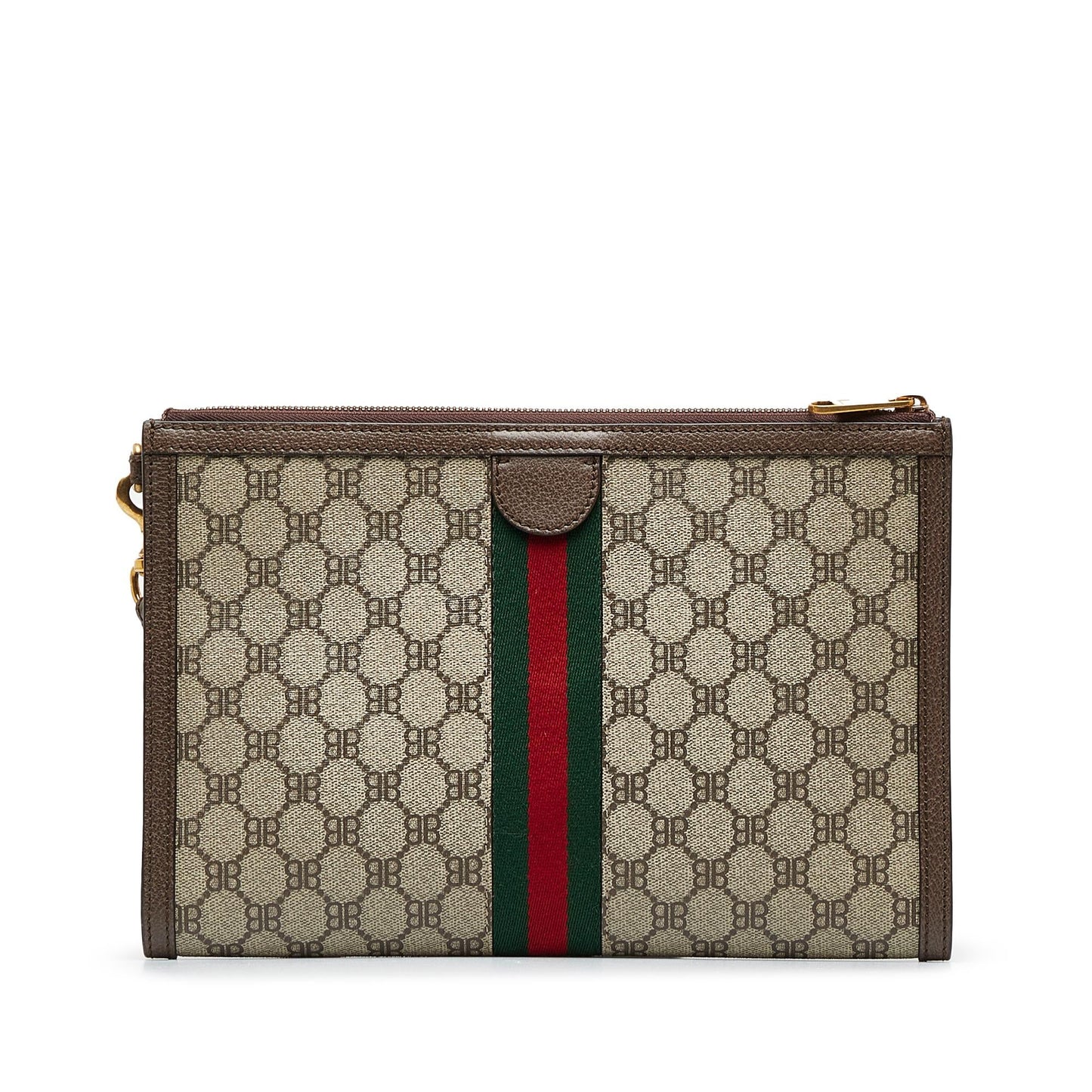 Gucci X Luxury Balenciaga Trending 2026 BB Supreme Ophidia Web Clutch (SHG-dS0YCq)