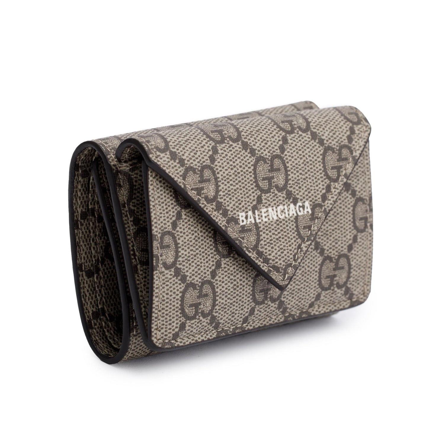 Gucci X Balenciaga The Hacker Project GG Supreme Trifold Compact Wallet