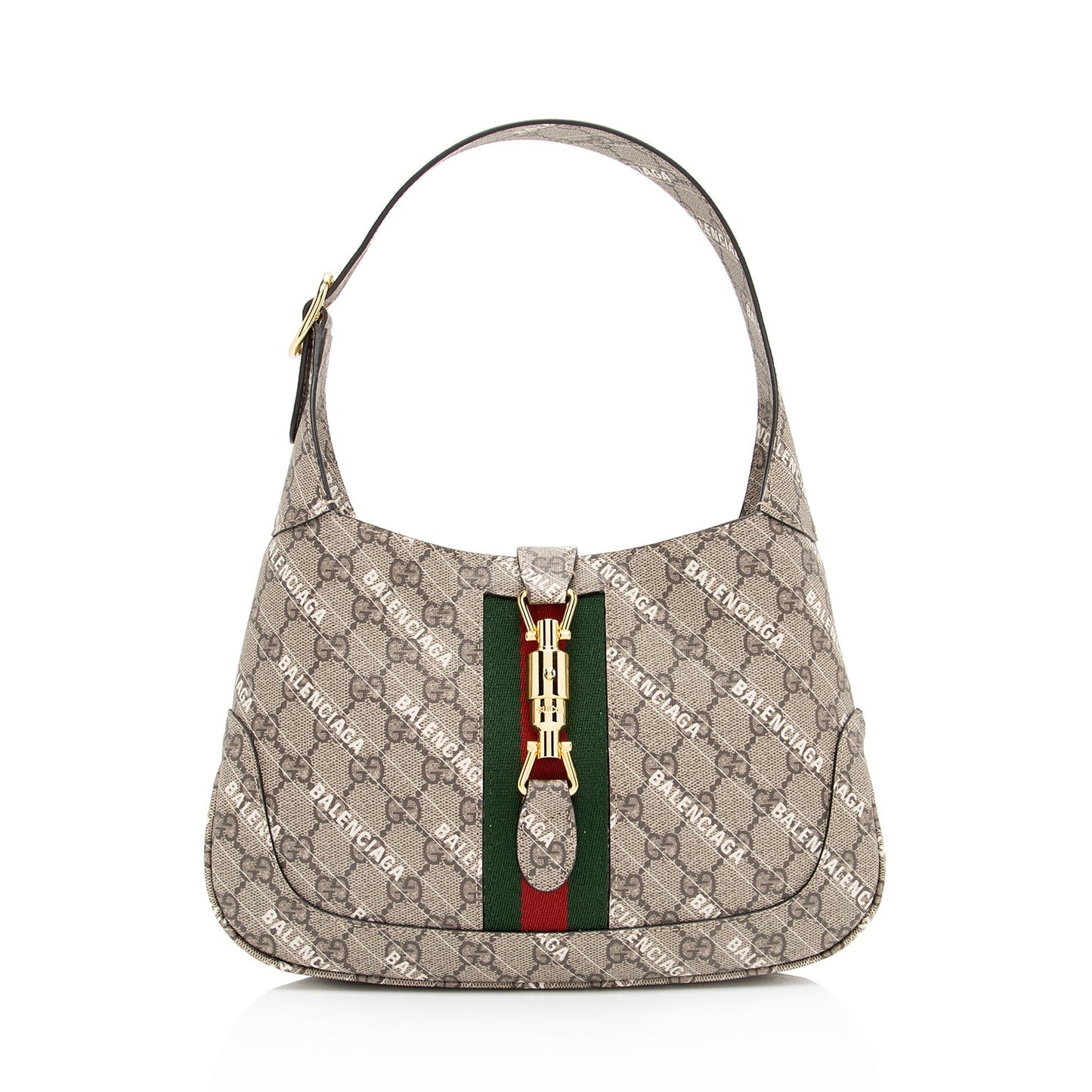Gucci x Luxury Balenciaga Trending 2026 GG Supreme The Hacker Project Jackie Small Shoulder Bag (SHF-G53gqn)