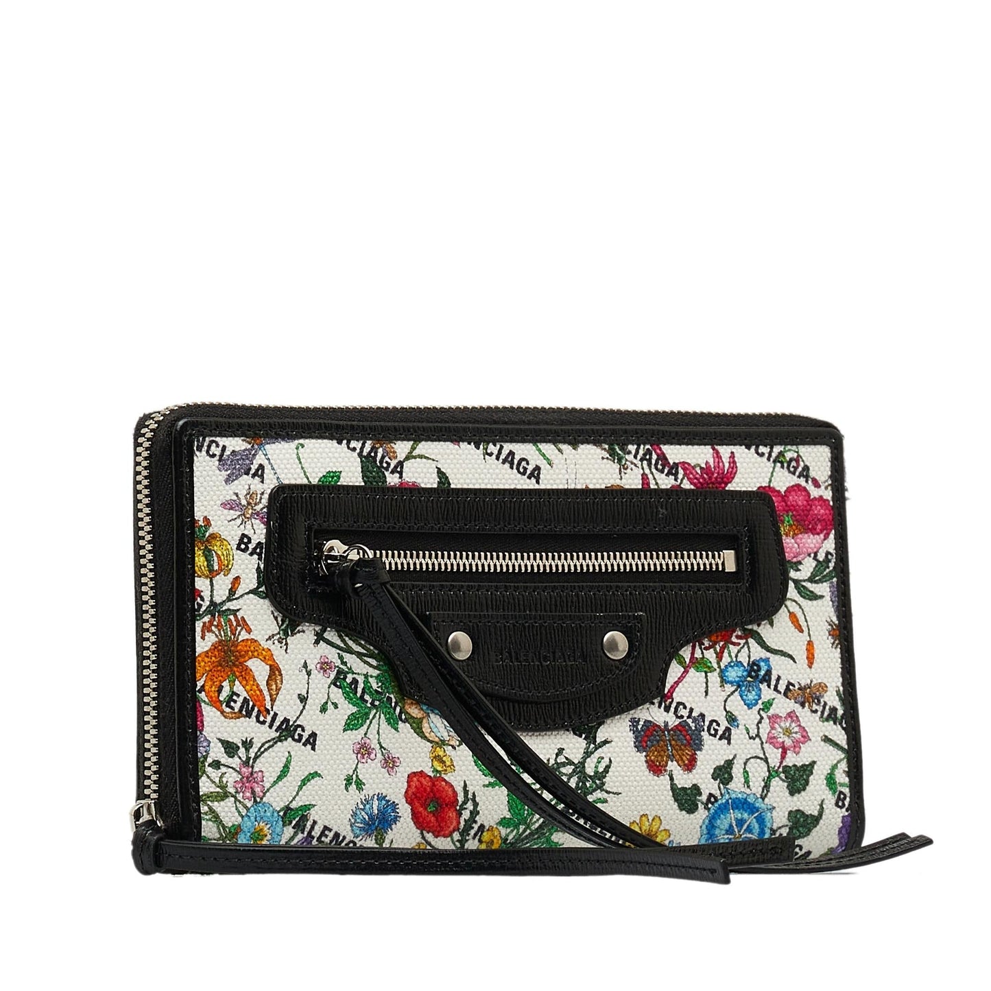 Gucci x Luxury Balenciaga Trending 2026 The Hacker Project Neo Classic Flora Print Zip Around Wallet (SHG-mz0AfE)