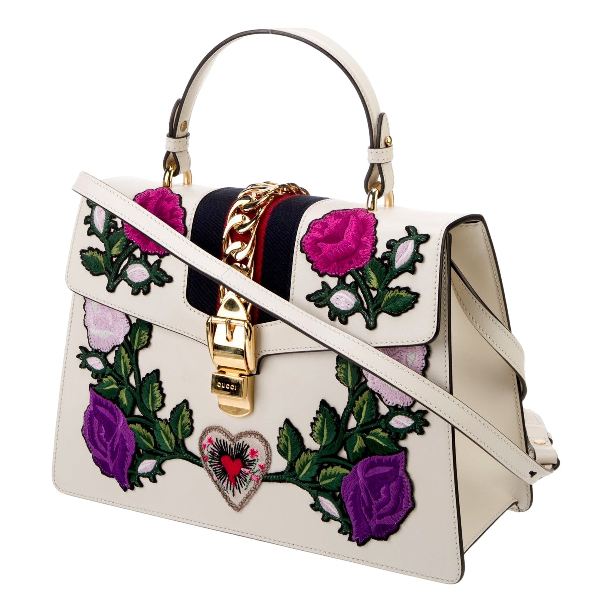 Louis Vuitton Lou Chain Leather Shoulder Bag