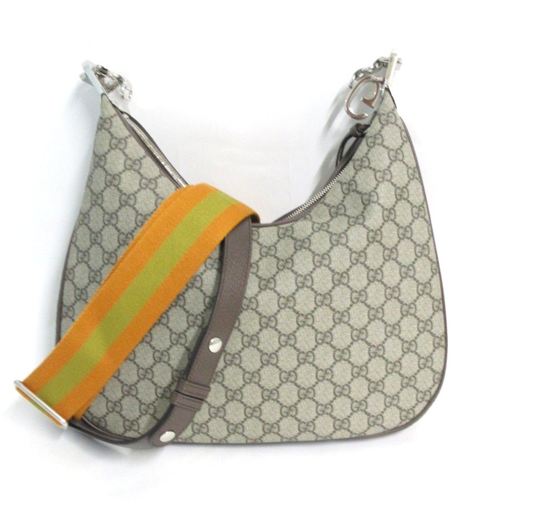 Gucci Large Attache Shoulder Bag GG Supreme