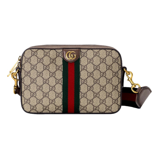 Gucci Lou Monogram Leather Canvas Tote