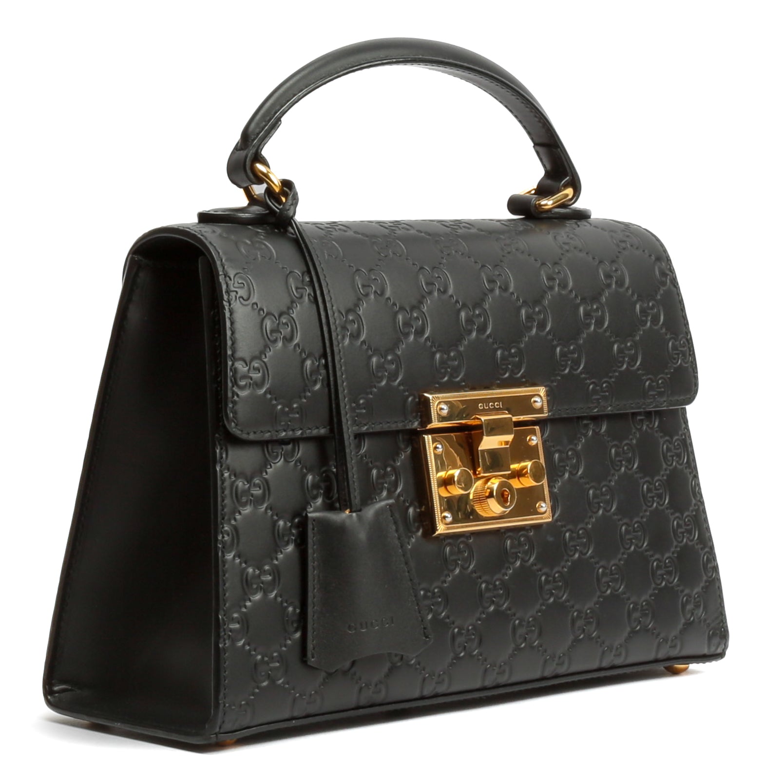 Gucci Leather Top Handle Shoulder Bag