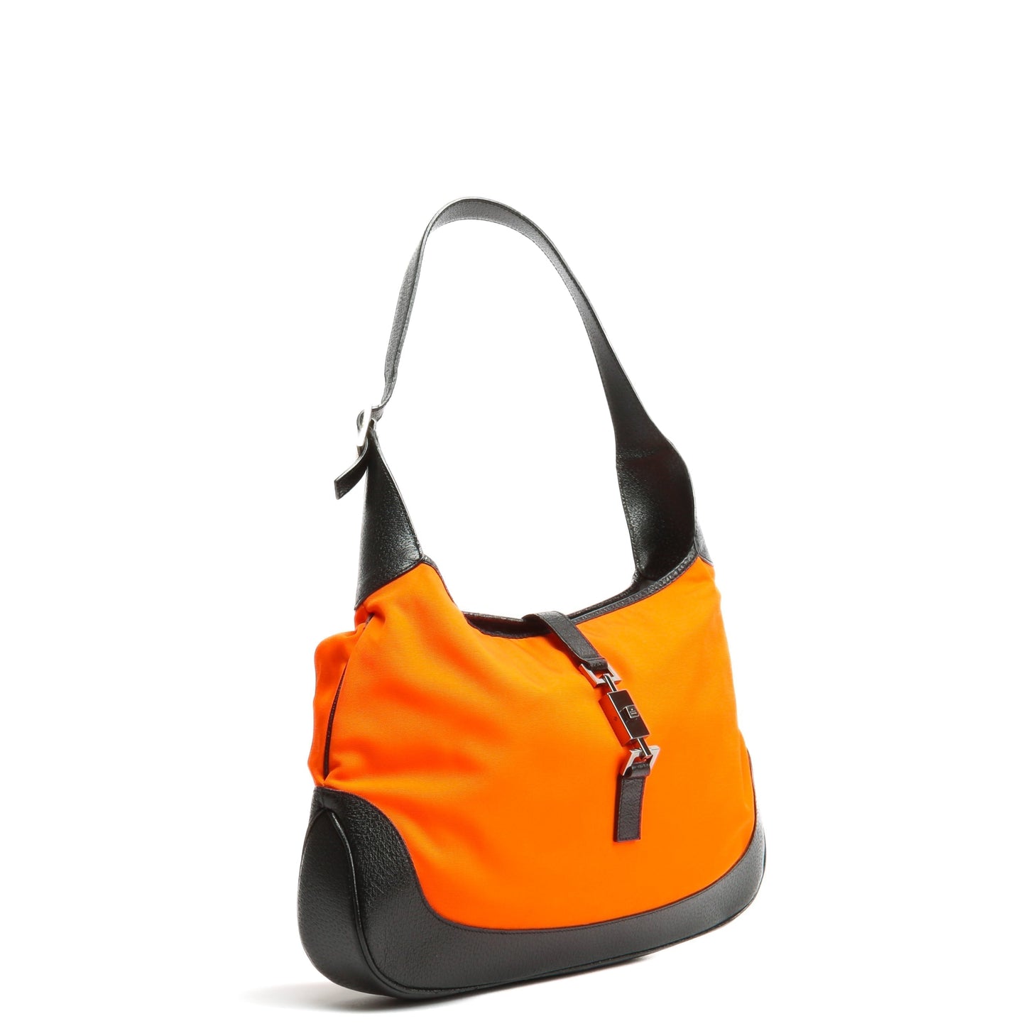 Gucci Nylon Leather Shoulder Bag