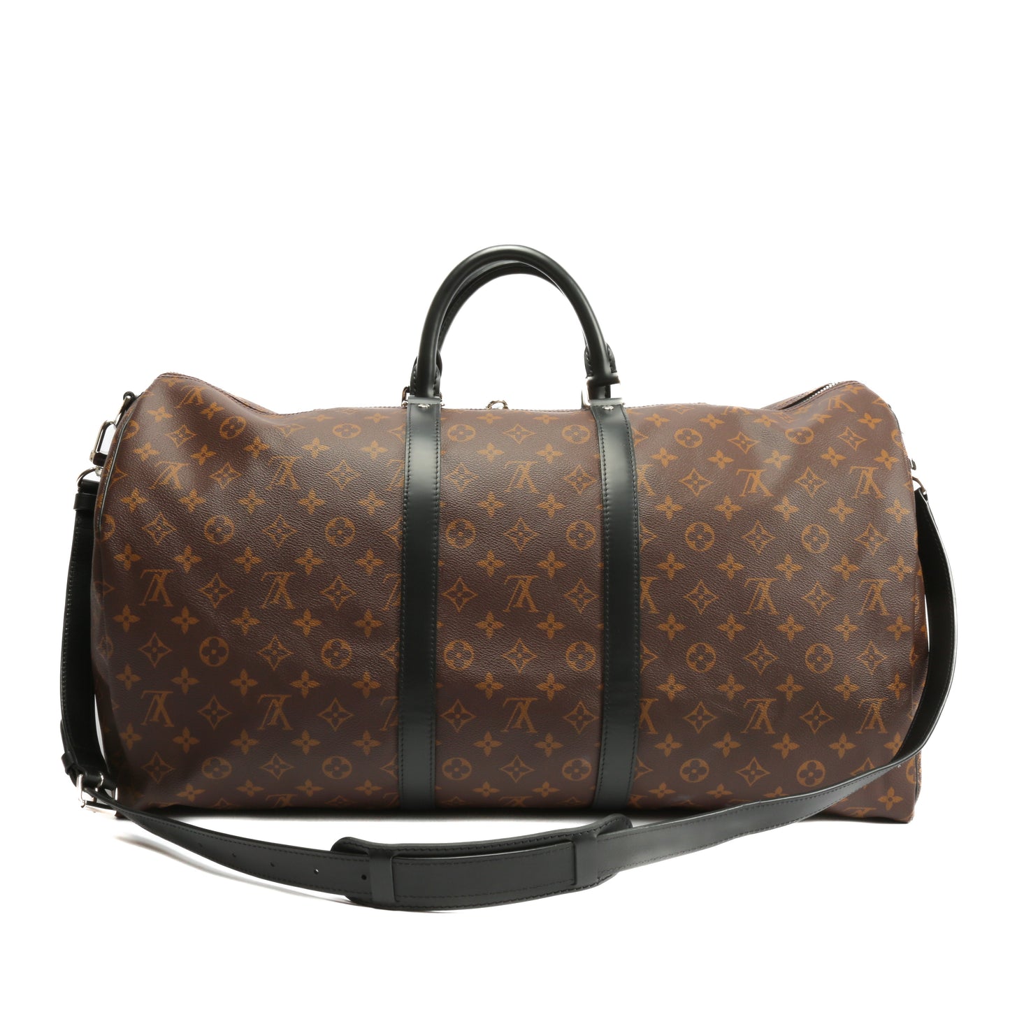 LOUIS VUITTON Keepall Bandoulière 55 Monogram Macassar