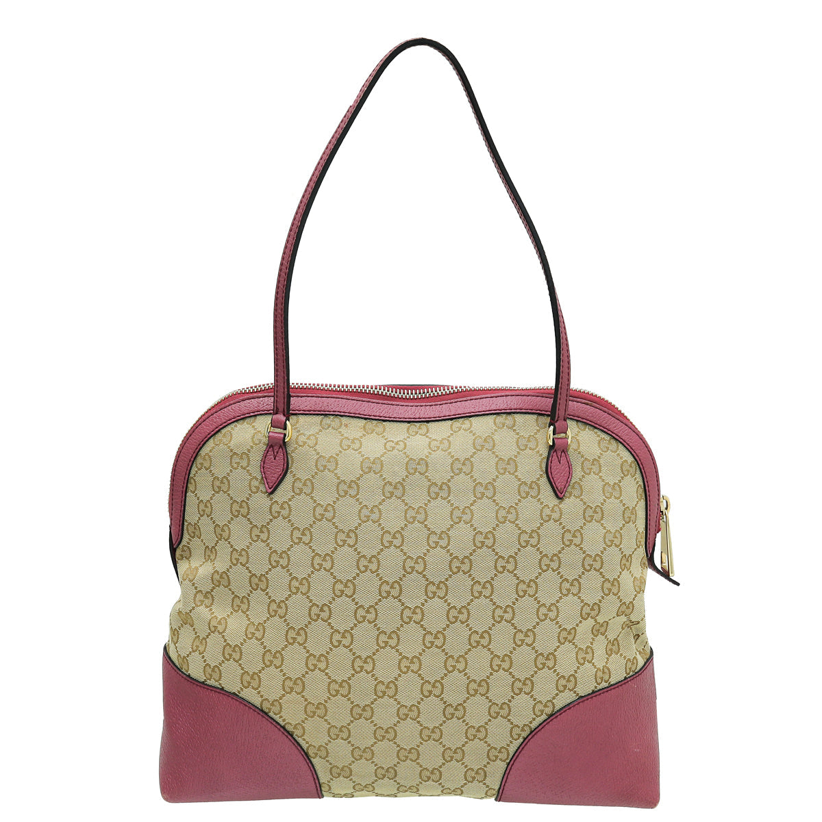 Gucci Leather Canvas Tote