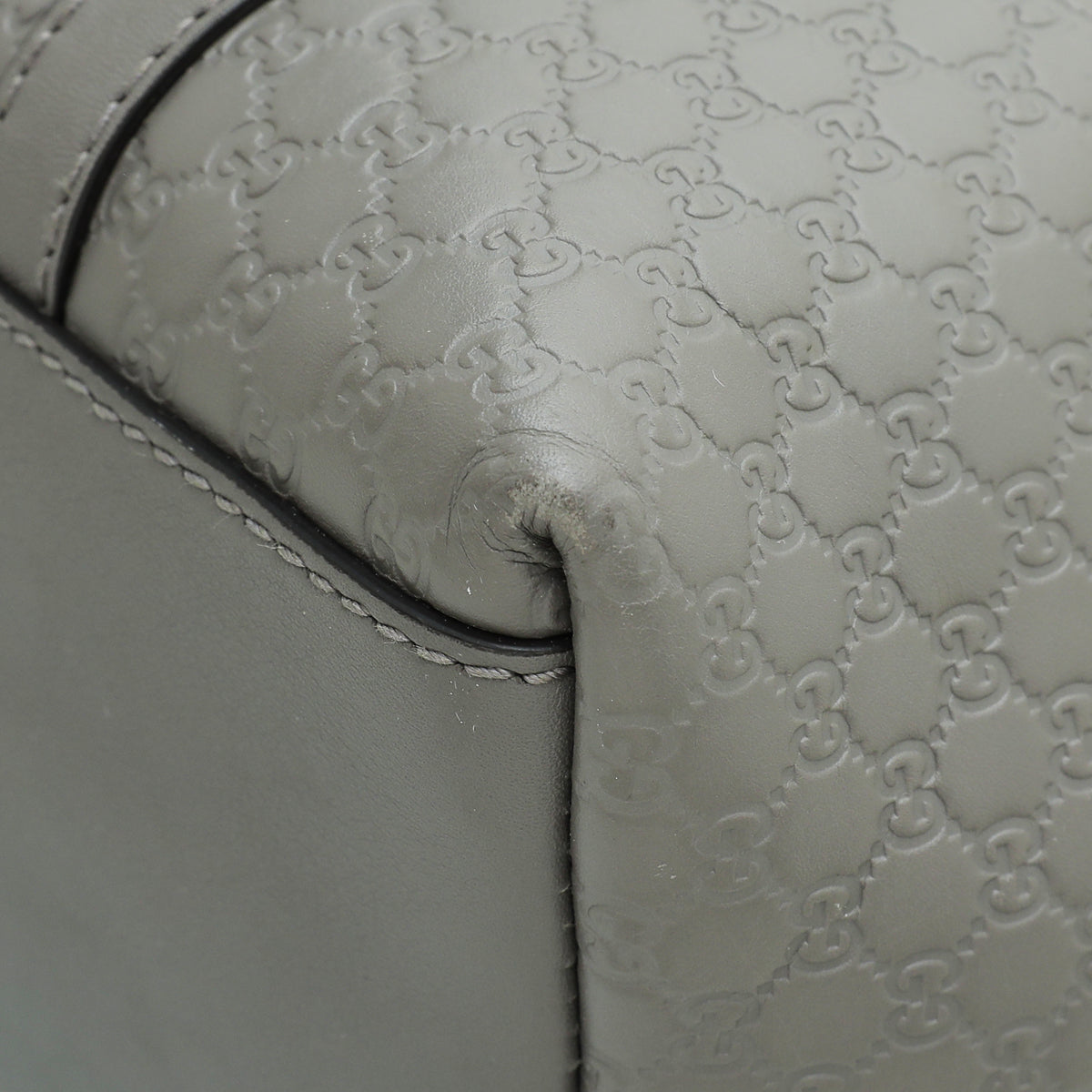 Gucci Leather Top Handle Tote