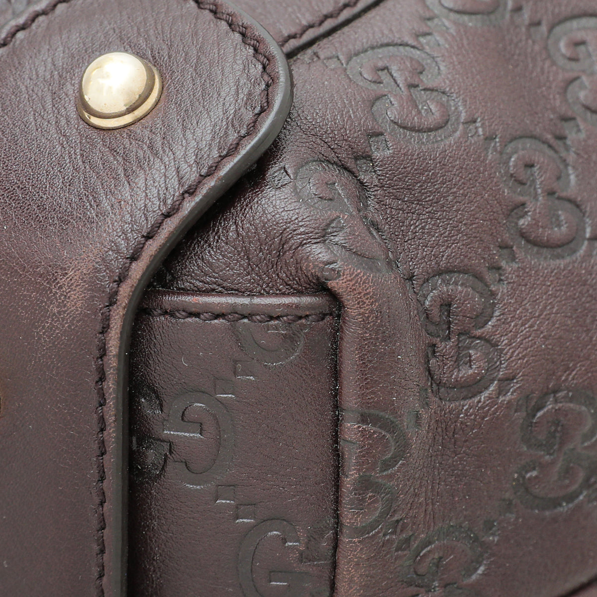 Gucci Leather Shoulder Bag