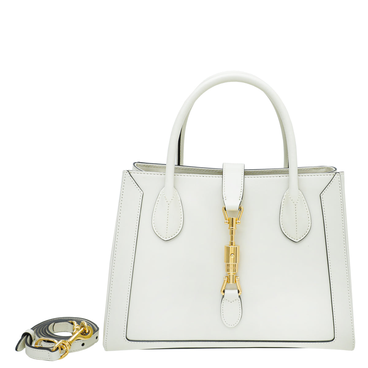 Gucci Leather Top Handle Tote