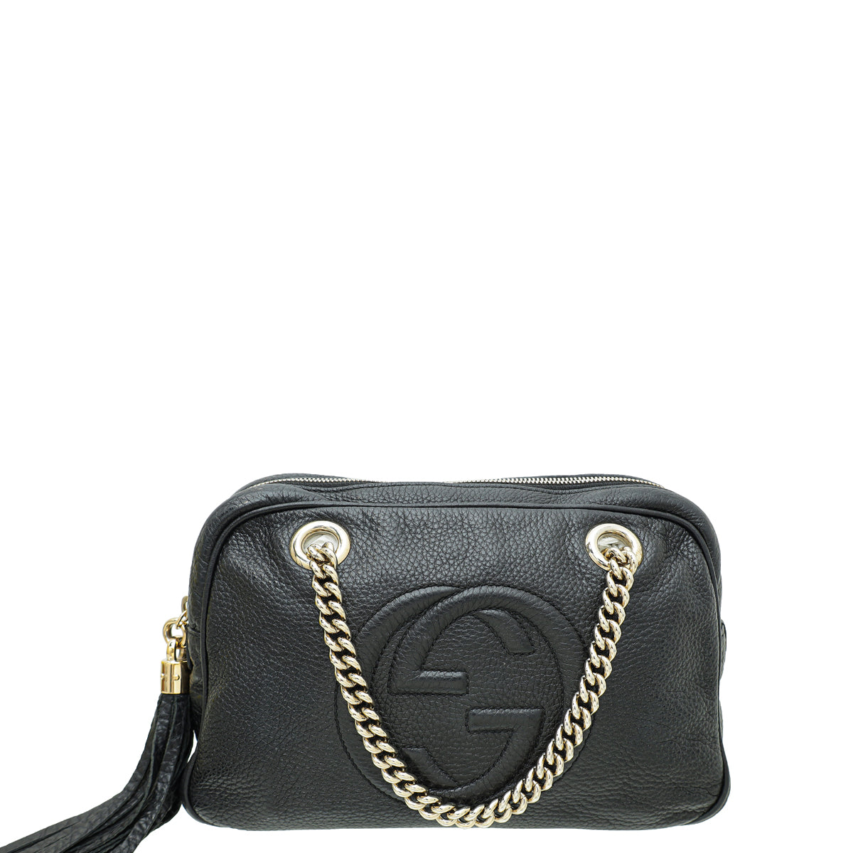Gucci Chain Leather Shoulder Bag