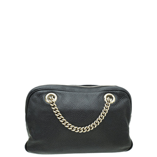 Gucci Chain Leather Shoulder Bag