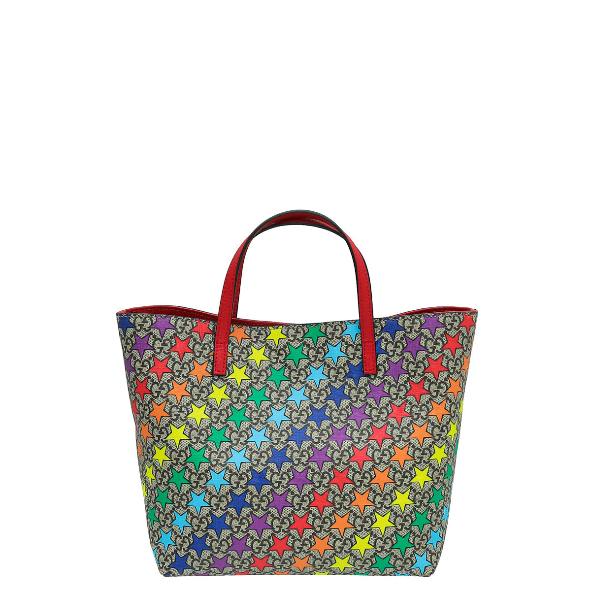 Gucci Leather Canvas Tote